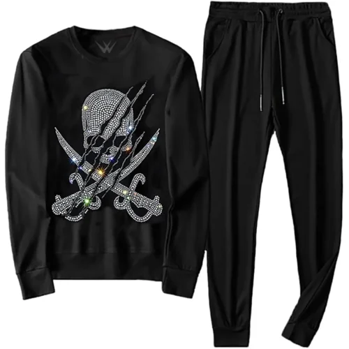 Rhinestone Tracksuit