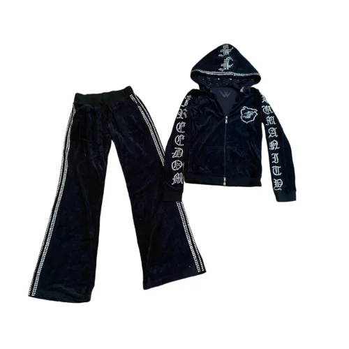 Rhinestone Tracksuit